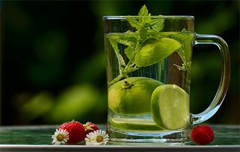 drink water to stay hydrated