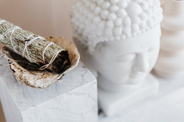 Sage burning